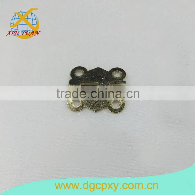 small bicolor butterfly shape quadripuntal metal 180 degree concealed hinge