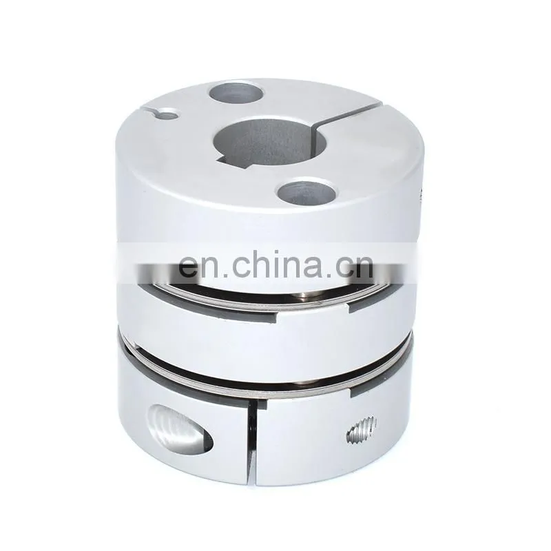 China strength factory aluminum alloy high sensitivity double diaphragm clamp series coupling