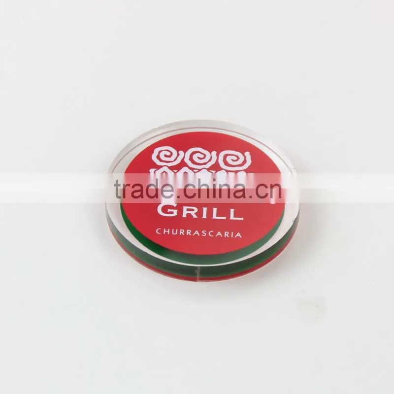 Customize Acrylic Logo Block Rounded Sign Plexiglass Block