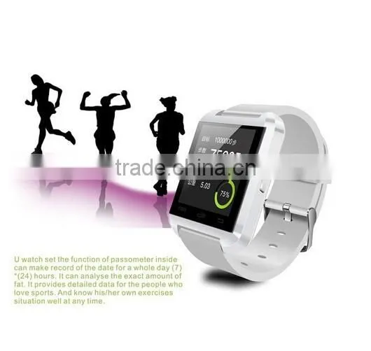 Bluetooth Smart Watch Wrist Watch U8 SmartWatch for Samsung S6/S5/Note 4/Note 3 HTC LG Huawei