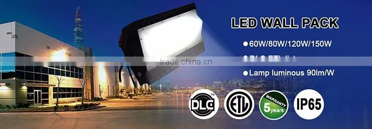 ETL DLC exterior battery powered led wall light/outdoor copper wall lighting