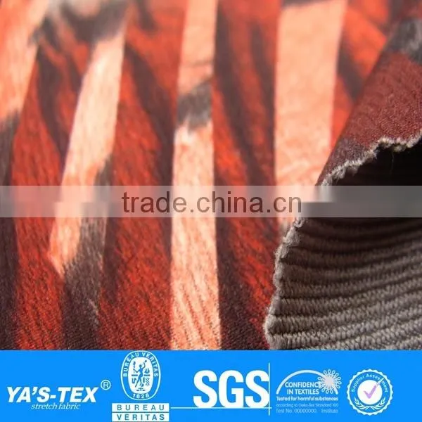 mountain print fabric,polyester fabric stretch,spandex fabric digital printed
