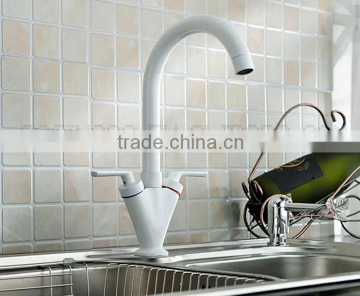 Big Promotion Brass White Surface Door To Door Marketing Product Faucet