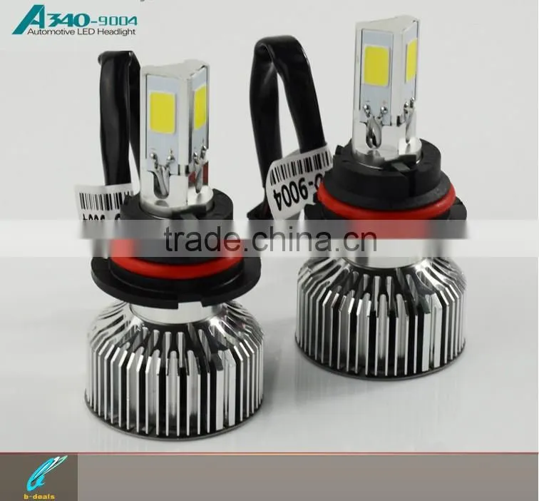 B-deals Factory direct Selling A340 car led headlight 9004 9005 4in1 led head light bulb