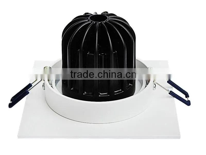 Manufacturer 10W 20w 30w COB led down light square recessed CE ROSH
