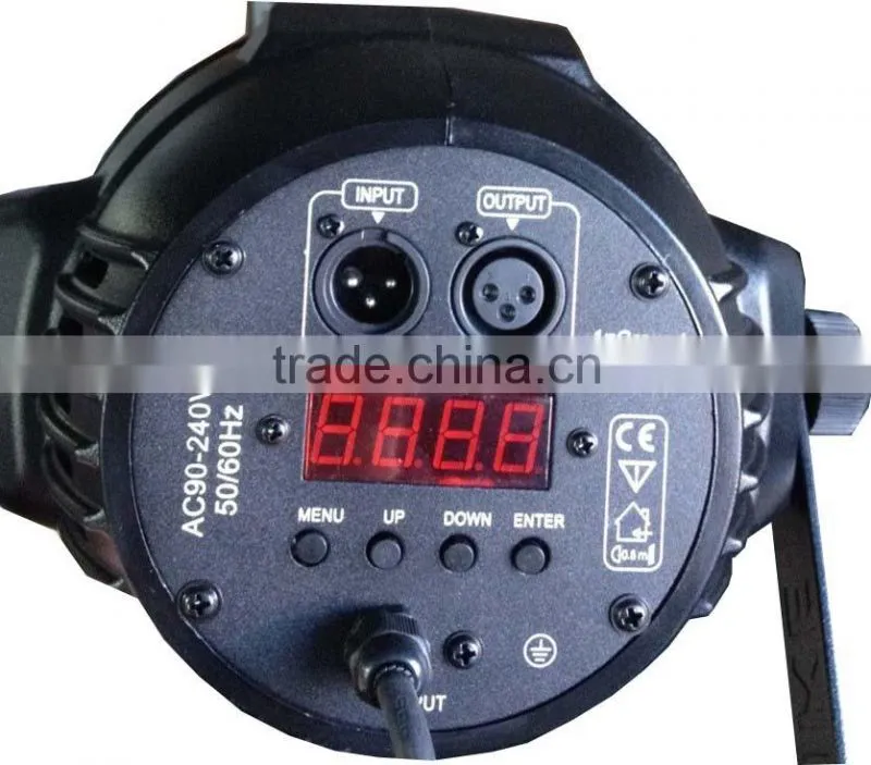 36x3w led par light stage led par light 7CH DMX512 high brightness RGB color mixing