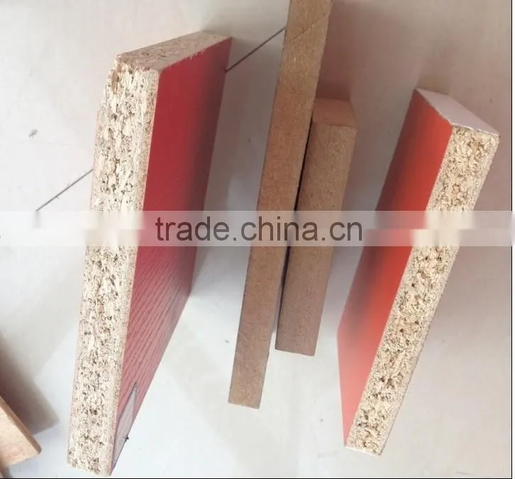 High-Denisty Standard Size Cherry(Other Colors) Melamine Laminated Particle Board