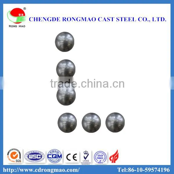 Low chrome alloyed cast grinding media mill balls
