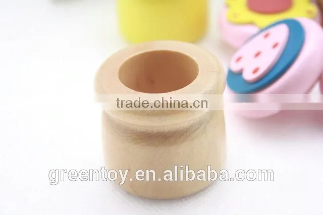 decorative wooden block baby wood crafts