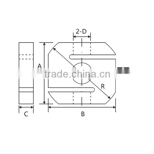 Compression tension prices of s type load cell