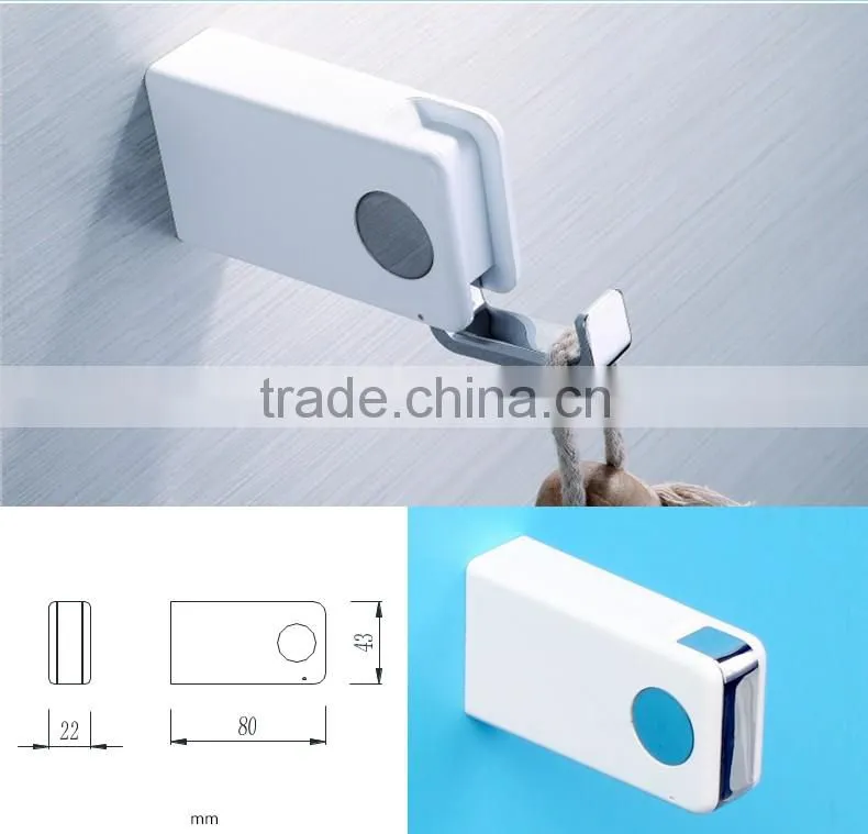 stainlesss steel robe hook bathroom accessory