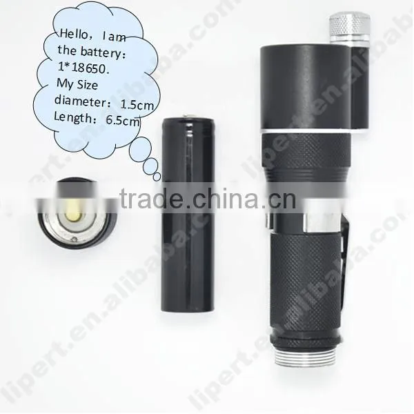 (130003) Aluminum Red Laser LED Torch/Rechargeable Fast Track Flashlight