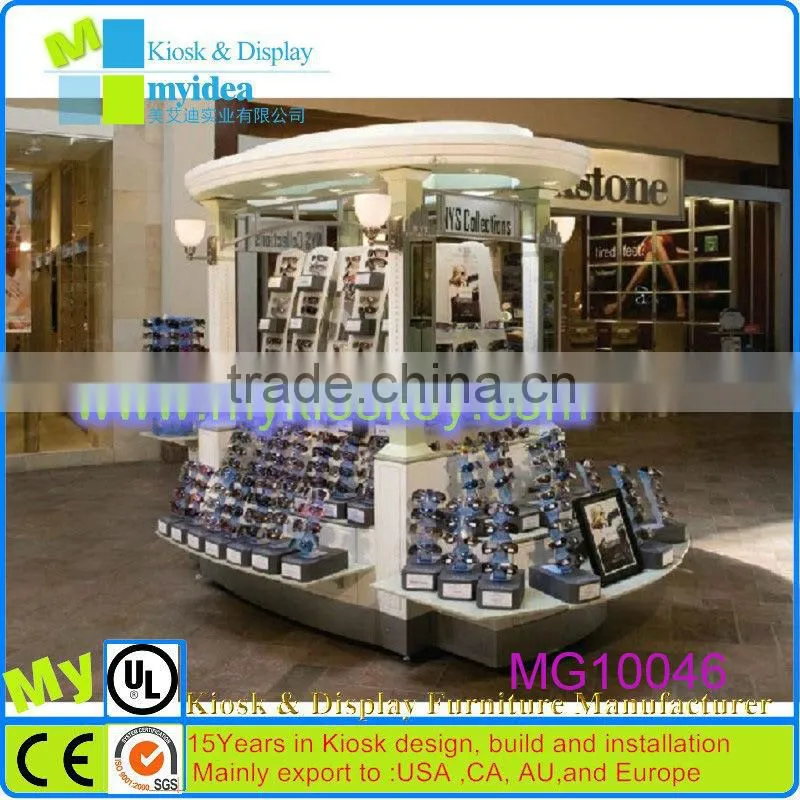 Hot sale sunglass display/acrylic sunglass showcase