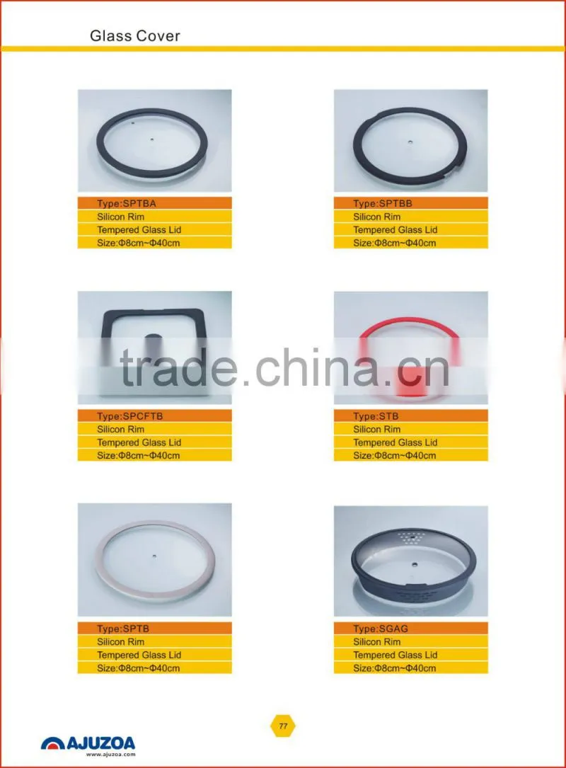 Cookware Glass Cover/Lid,PTBYB-CFC2