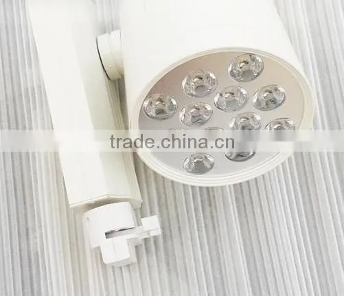 Die casting aluminum led track rail light 12w 18w led light track