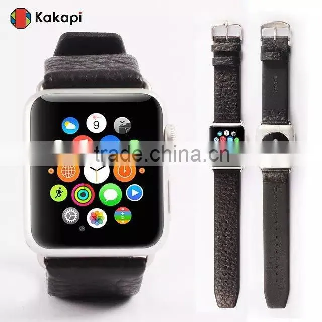 for Apple Watch leather band with adapter ,Genuine leather band strap for 42mm MT-3909