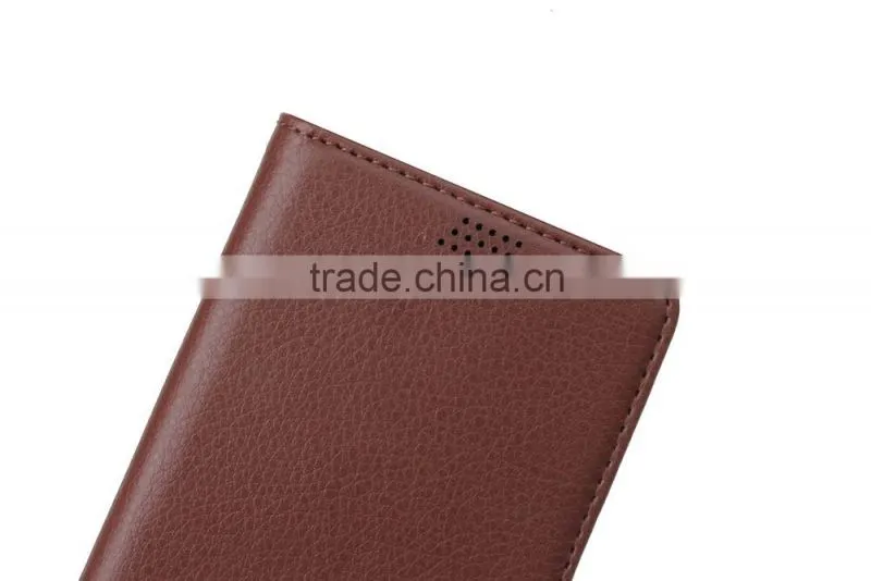 MMT Luxury litchi grain photo frame pu leather case for SONY X with card slot wallet holder leather protective case for SONY X