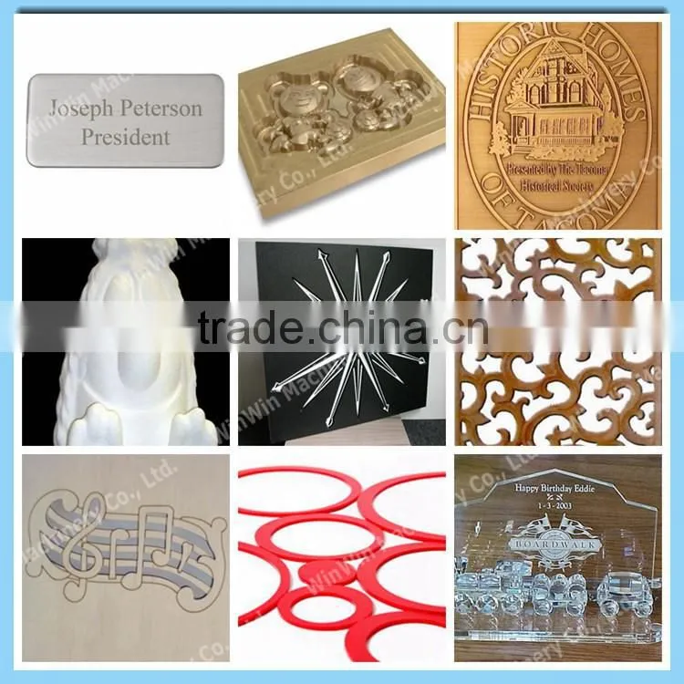 China Export (600*900mm) WW6090 CNC Glass Engraving Machine