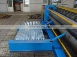 round wave machine Barrel Drum type metal sheet corrugated machine