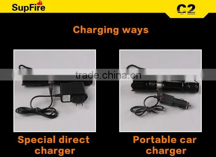 LED Long Range Flashlight Torch