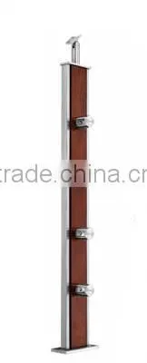 RP-114 BC, stainless steel stair glass banister