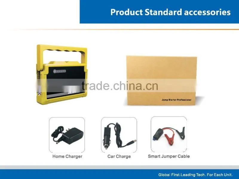 Carku brand mini car jump starter 16000mAh jump starter lifepo4 battery