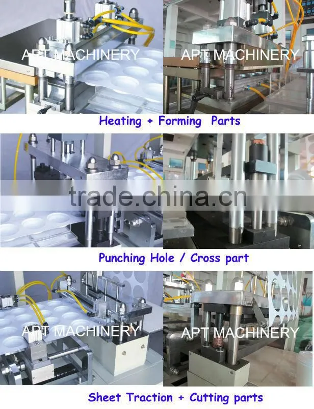 2014CE Standard DP-420F tray thermoforming machine