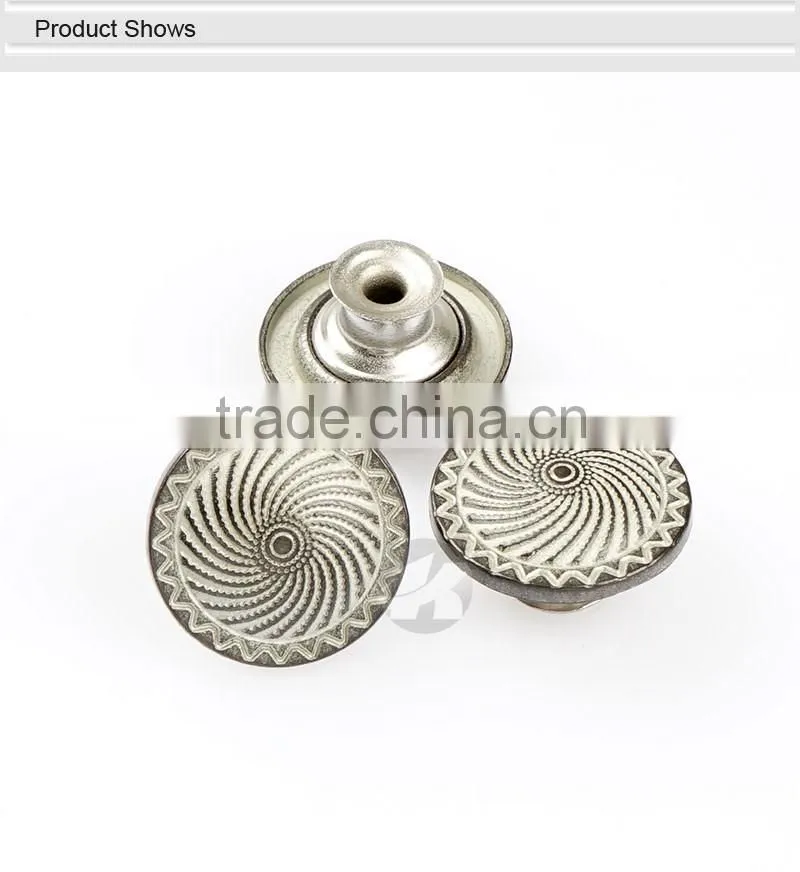High Quality Custom Metal Buttons For Jeans