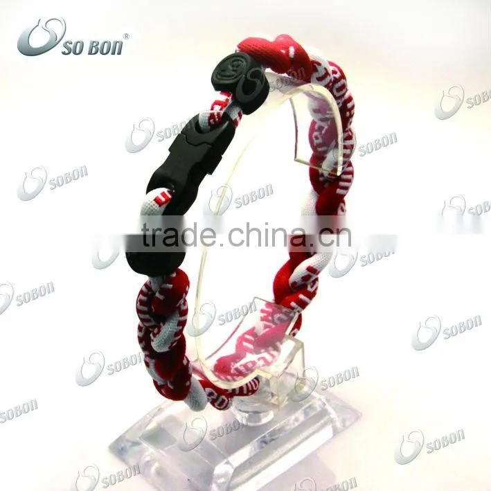 Titanium baseball sport bracelet (GT-038)