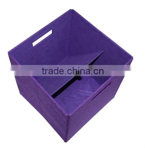 Custom oem non woven fabric household storage box