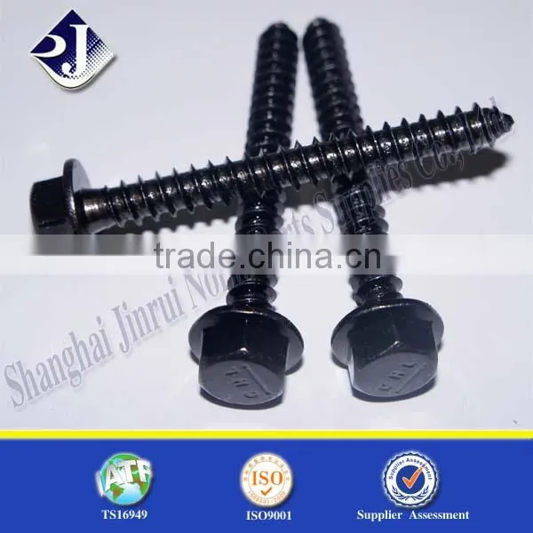 black wood screws