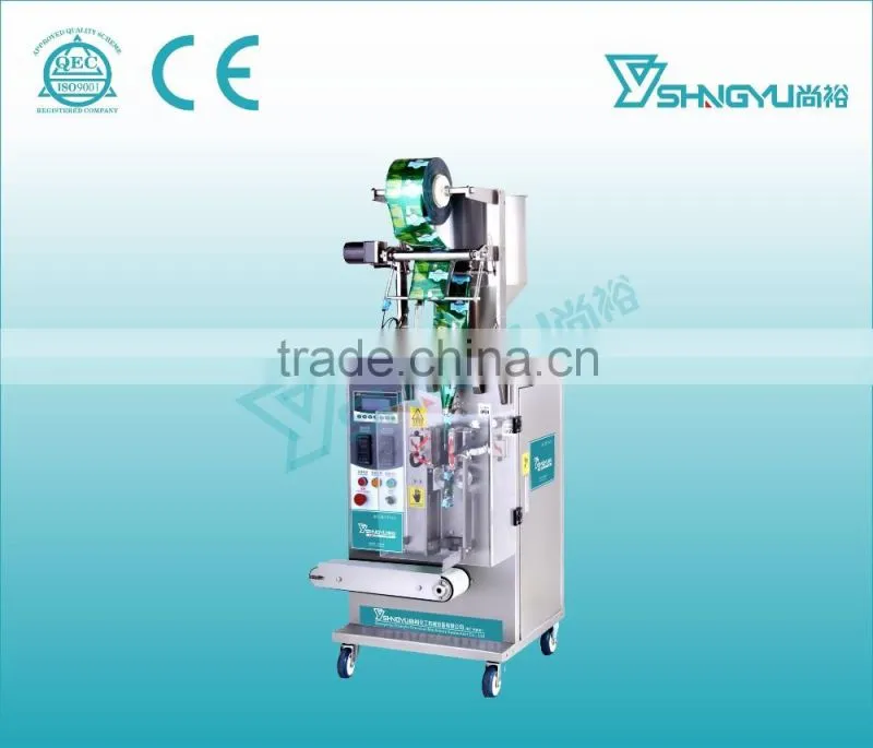 China manufacture shower cream or shower gel pouch packing machine