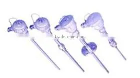 Metal wire J type thermocouple with double bayonet cap