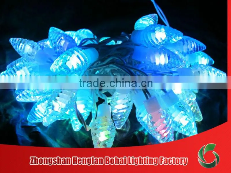 Whorl modelling led transparent lights