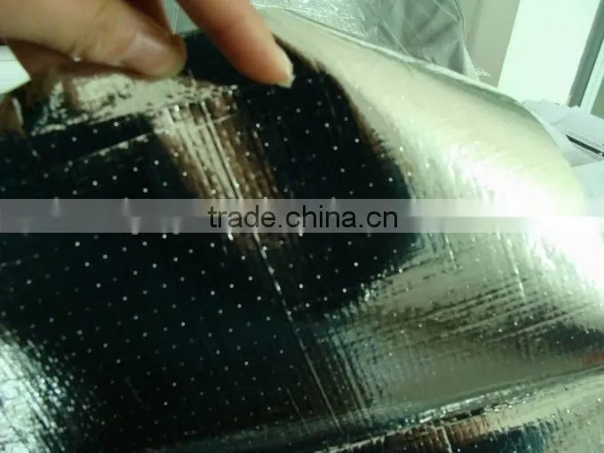 Breathable roof radiant barrier