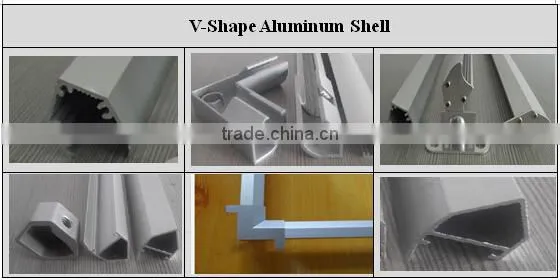 90 degree angle Aluminum profile for furniture/LED strip lighting/Plastic bracket
