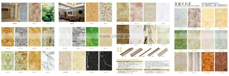 decorative pvc stone wall panels for home interior decoration