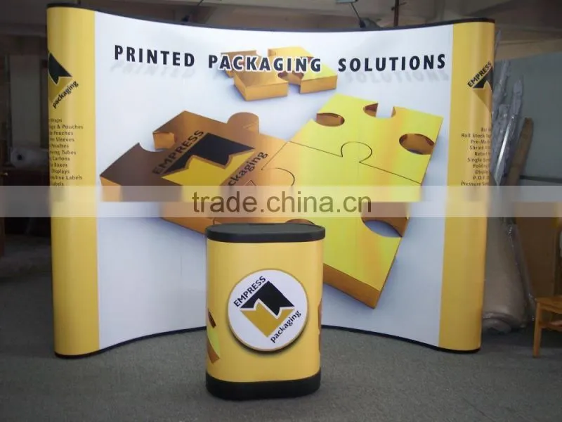 Magnetic Exihibition Advertising Printed Aluminum Pop Up Display