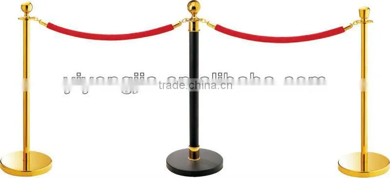 Crowd Control Barrier/queue barrier/railing stand/crowd control post