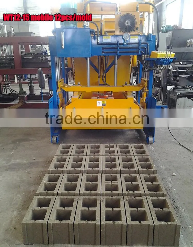 BIG DISCOUNT---WANTE 12Pcs/mold egg laying block making machine