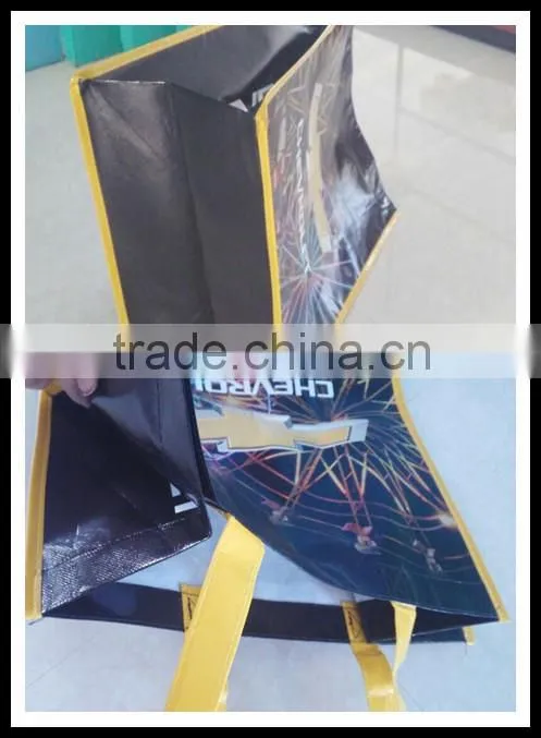 non woven packing plastic bag for clothes shopping shoes carry bag