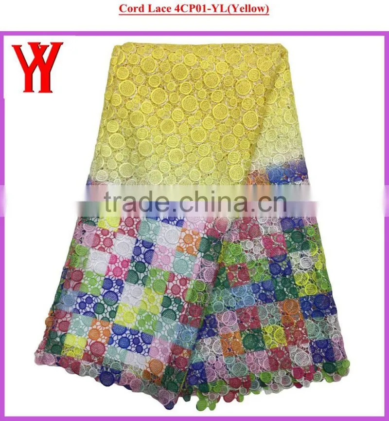Embroidered high quality guipure lace lace fabric from austria embroidery lace trimming