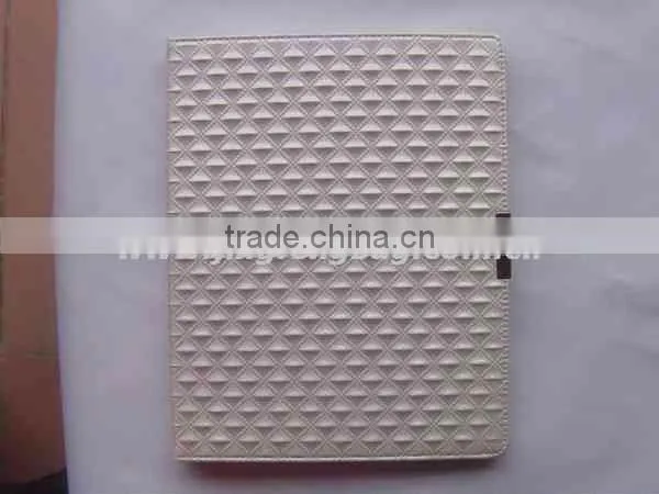 2012 newest hot sale fashion leather tablet case