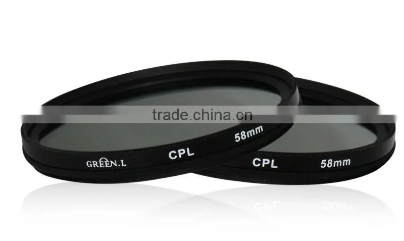 58mm lens filter CPL filter