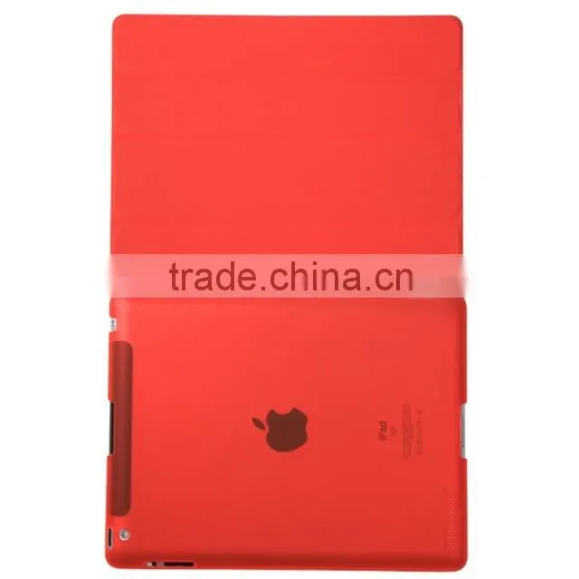 2016 New Arrival Red Smart Case For iPad 3