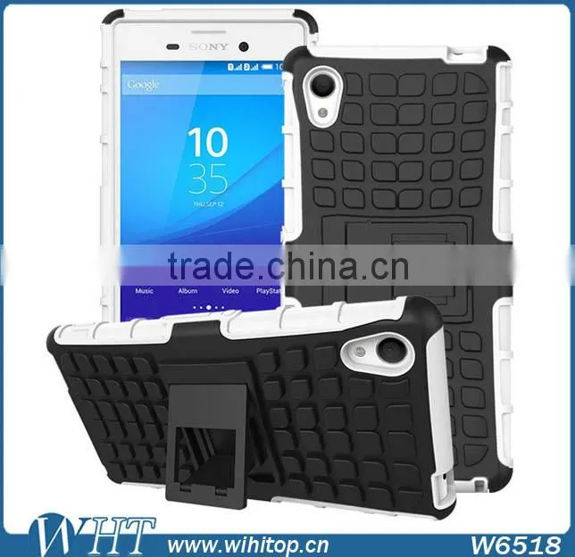 Slim Armor Case for Xperia M4 Aqua, Shockproof Silicone Case for Xperia M4 Aqua