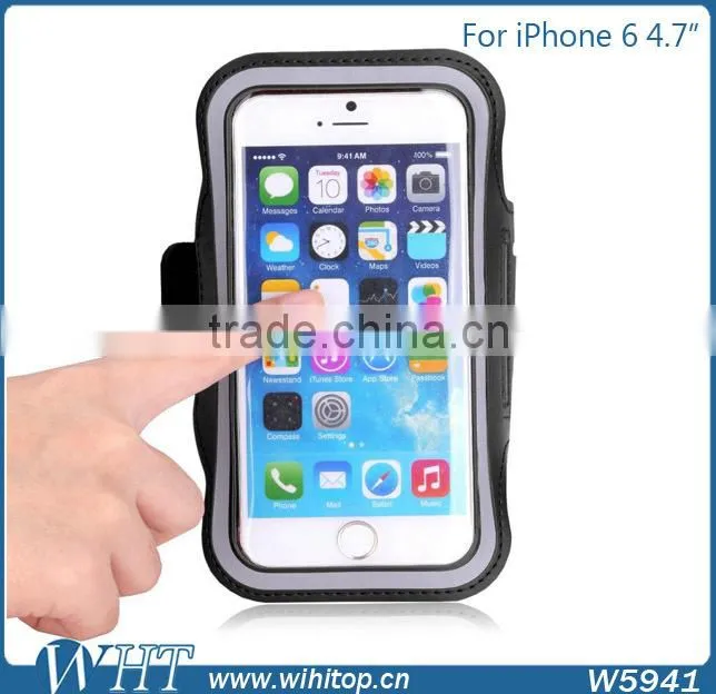 Waterproof Sports Running Armband Case for iPhone 6 4.7 inch Belt Wrist Strap