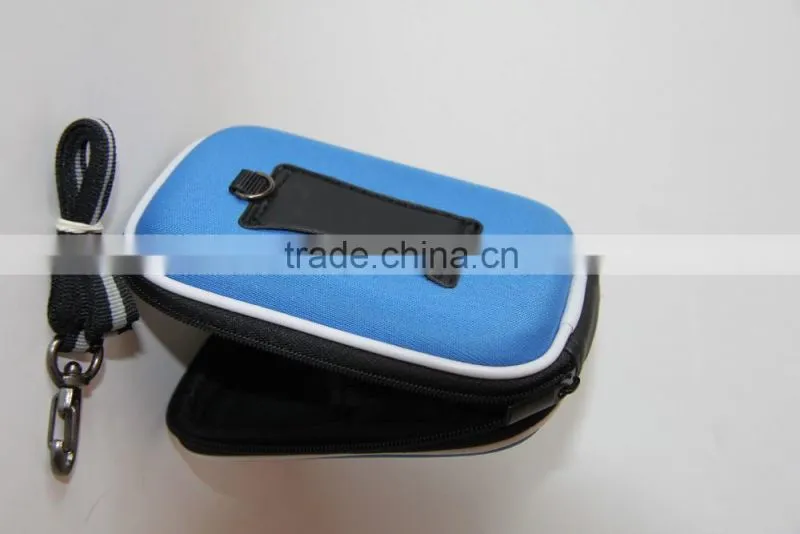 waterproof custom High elastic fabric shinning small EVA hard shell camera case