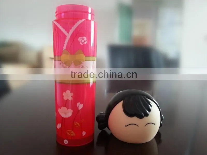BPA free polypropylene cartoon character lovely water bottle cup gift for girls boys