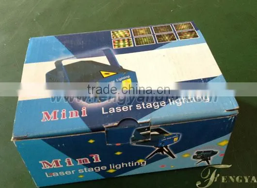 150mW Mini laser stage lighting